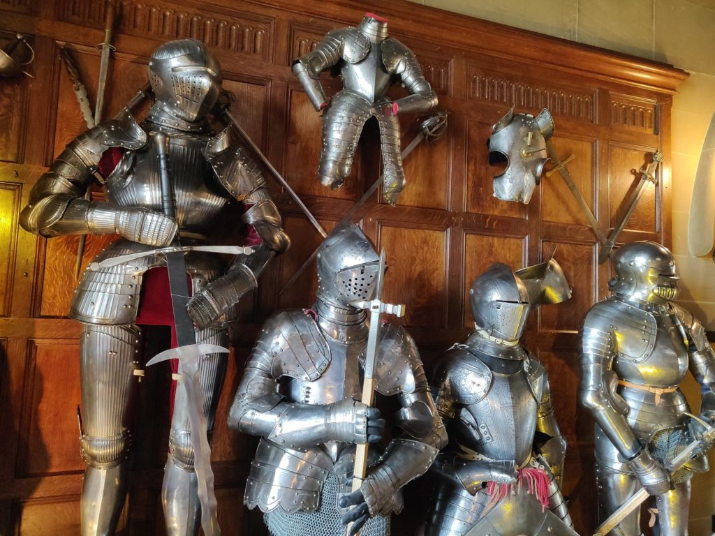 Warwick Castle armour